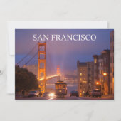Golden Gate Bridge Californië - San Francisco Feestdagenkaart (Voorkant)