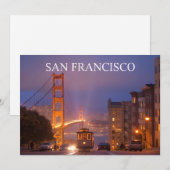 Golden Gate Bridge Californië - San Francisco Feestdagenkaart (Voorkant / Achterkant)