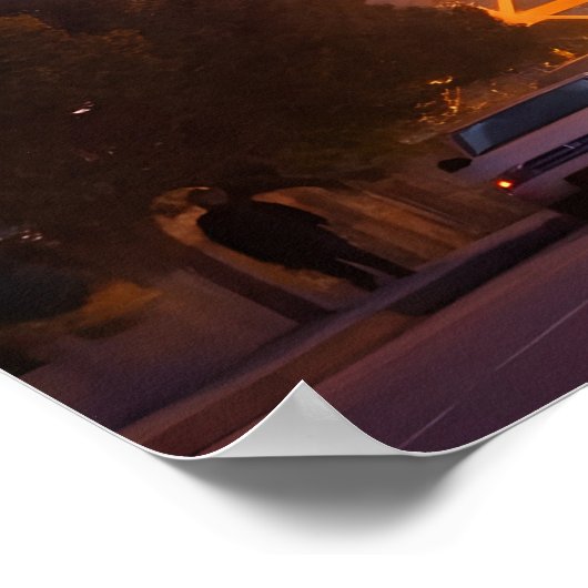 Golden Gate Bridge Californië - San Francisco Poster (Hoek)