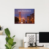 Golden Gate Bridge Californië - San Francisco Poster (Thuiskantoor)