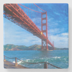 Golden Gate Bridge, Californië Stenen Onderzetter