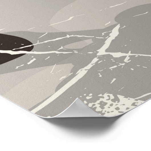 Golden Gate Bridge Californische reissepia Poster (Hoek)