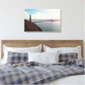 Golden Gate Bridge Canvas Afdruk (Insitu (Slaapkamer))