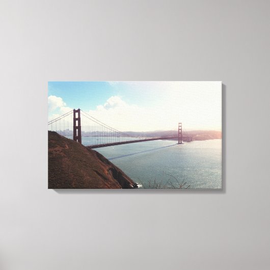 Golden Gate Bridge Canvas Afdruk (Voorkant)