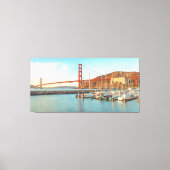 Golden Gate Bridge Canvas Afdruk (Voorkant)