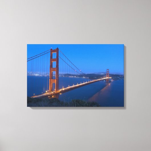 Golden Gate Bridge Canvas Afdruk (Voorkant)