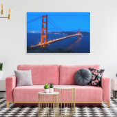Golden Gate Bridge Canvas Afdruk (Insitu (Woonkamer))