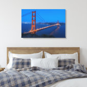 Golden Gate Bridge Canvas Afdruk (Insitu (Slaapkamer))