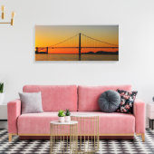 Golden Gate Bridge Canvas Afdruk (Insitu (Woonkamer))