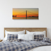 Golden Gate Bridge Canvas Afdruk (Insitu (Slaapkamer))
