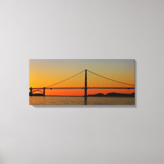 Golden Gate Bridge Canvas Afdruk (Voorkant)