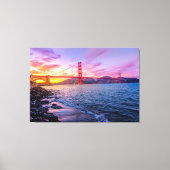 Golden Gate Bridge Canvas Afdruk (Voorkant)