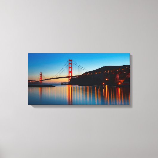 Golden Gate Bridge Canvas Afdruk (Voorkant)