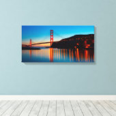 Golden Gate Bridge Canvas Afdruk (Insitu (Houten vloer))