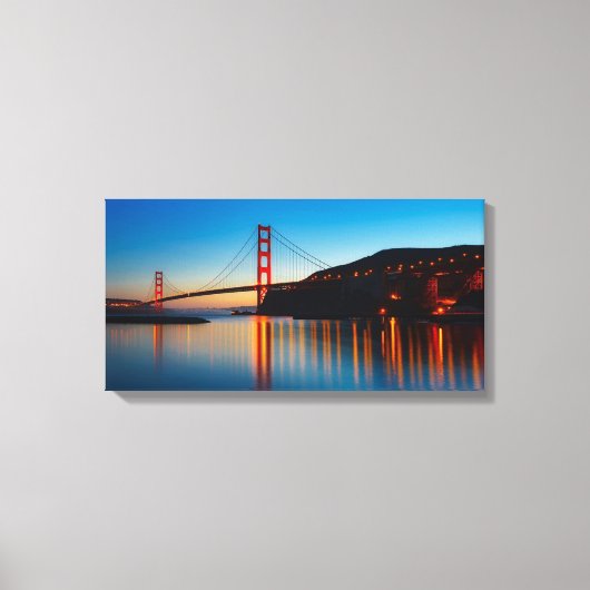 Golden Gate Bridge Canvas Afdruk (Voorkant)