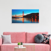 Golden Gate Bridge Canvas Afdruk (Insitu (Woonkamer))