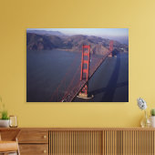 Golden Gate Bridge Canvasprint Canvas Afdruk (Insitu (Woonkamer))