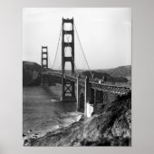 Golden Gate Bridge - Circa 1984 Poster (Voorkant)