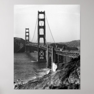 Golden Gate Bridge - Circa 1984 Poster