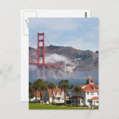 Golden Gate Bridge Coast Guard Station Briefkaart (Voorkant / Achterkant)