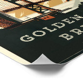 Golden Gate Bridge - Een tijdloos icoon van San Fr Poster (Hoek)