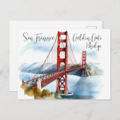 Golden Gate Bridge: een tijdloos wonder Briefkaart (Voorkant / Achterkant)