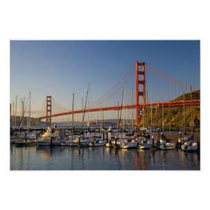 Golden Gate Bridge en San Francisco 2 Foto Afdruk