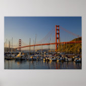 Golden Gate Bridge en San Francisco 2 Poster (Voorkant)