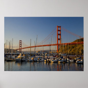 Golden Gate Bridge en San Francisco 2 Poster