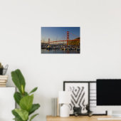 Golden Gate Bridge en San Francisco 2 Poster (Thuiskantoor)