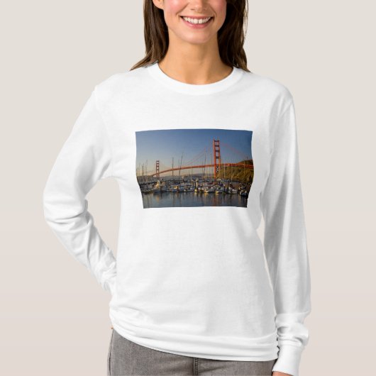 Golden Gate Bridge en San Francisco 2 T-shirt (Voorkant)