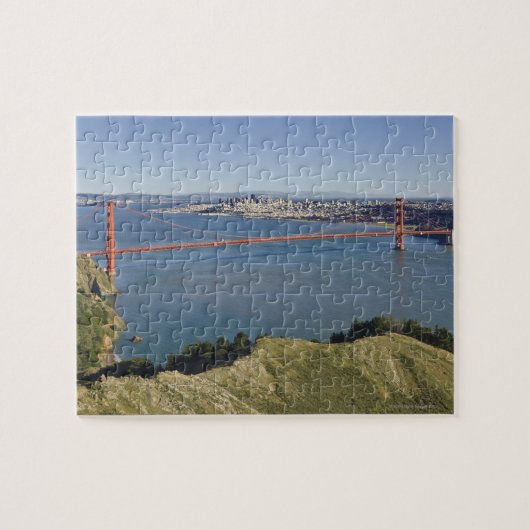 Golden Gate Bridge en San Francisco. 4 Legpuzzel (Horizontaal)