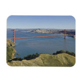 Golden Gate Bridge en San Francisco. 4 Magneet (Horizontaal)