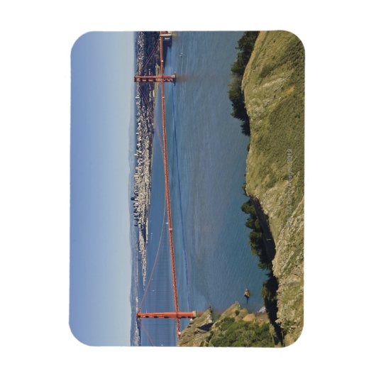 Golden Gate Bridge en San Francisco. 4 Magneet (Verticaal)