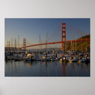 Golden Gate Bridge en San Francisco 4 Poster