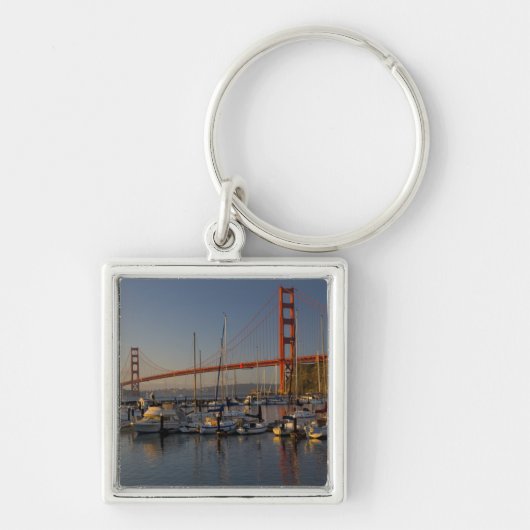 Golden Gate Bridge en San Francisco 4 Sleutelhanger (Voorkant)