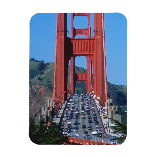 Golden Gate bridge en San Francisco Bay Magneet (Verticaal)
