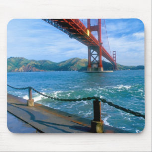 Golden Gate bridge en San Francisco Bay Muismat