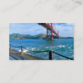 Golden Gate bridge en San Francisco Bay Visitekaartje (Achterkant)
