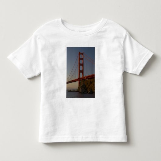 Golden Gate Bridge en San Francisco Kinder Shirts (Voorkant)