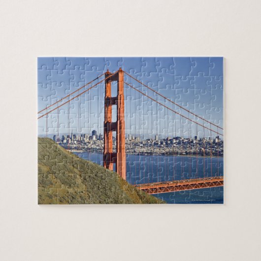 Golden Gate Bridge en San Francisco. Legpuzzel (Horizontaal)