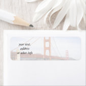 Golden Gate Bridge Etiket (Insitu)