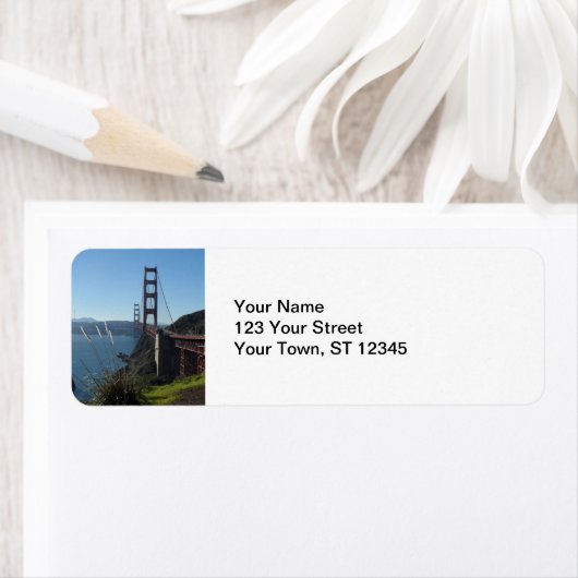 Golden Gate Bridge Etiket (Insitu)