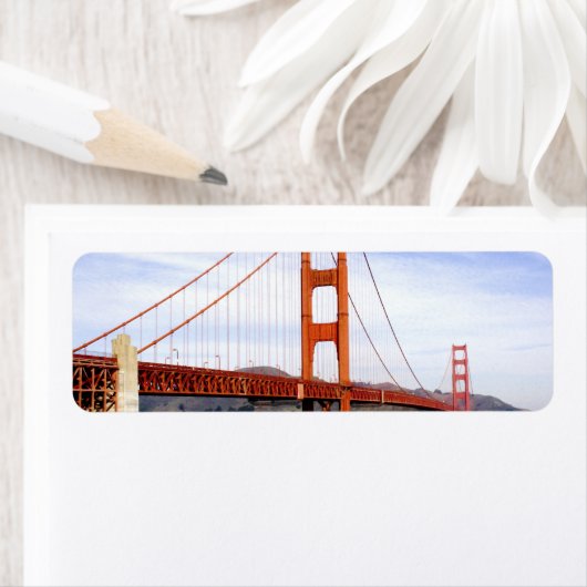 Golden Gate Bridge Etiket (Insitu)