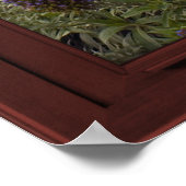 Golden Gate Bridge Faux Cherry Wood Window Poster (Hoek)