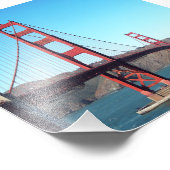 Golden Gate Bridge Foto Afdruk (Hoek)