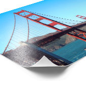 Golden Gate Bridge Foto Afdruk (Hoek)