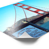Golden Gate Bridge Foto Afdruk (Hoek)