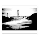 Golden Gate Bridge Foto Rubber Art Stamp Rubberstempel (Afrduk)