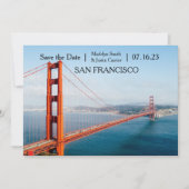 Golden Gate Bridge Foto - Save the Date (Voorkant)